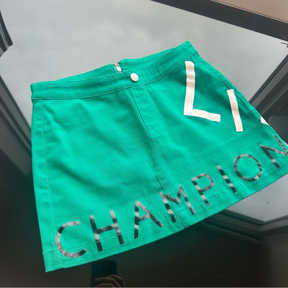 Designer Mini Skirt with Zipper